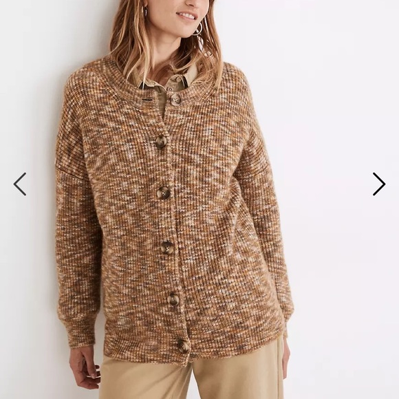 Madewell • Space-Dyed Winstead Cardigan Sweater - Picture 4 of 8
